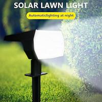 Solar Outdoor Spot Lights, 48/56 LEDs Waterproof Dusk-to-Dawn Outdoor lights for Garden, PatioYard Solar Spotlight 2-in-1 Landscape Spotlights Auto On/Off for Driveway Walkway Patio 1/2/4pcs Lightinthebox