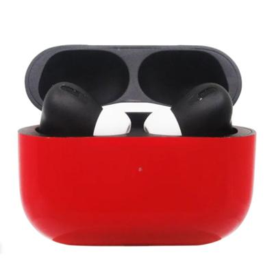 Customized Apple AirPods Pro 3 Red with Black Combo