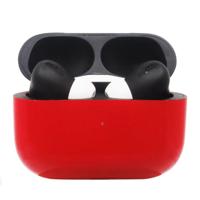 Customized Apple AirPods Pro 3 Red with Black Combo