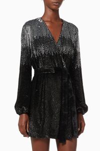 Germano Sequin-Embellished Dress