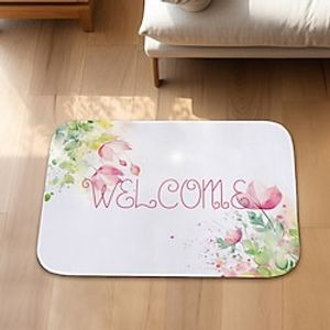 Bathroom Deco Diatomaceous Earth Bath Mat Soft Mat Rubber Anti-Slip Fast Dry Super Absorbent Thin Bathroom Mat for Under Door - Bathroom Floor Mat Rug Bathtub Front Shower Mat Sink Lightinthebox