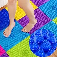 Non-slip Bathroom Floor Mat Reflexology Foot Massage Pad Toe Pressure Blood Circulation Plate Mat For Massager Lightinthebox Non-slip Bathroom Floor Mat Reflexology Foot Massage Pad Toe Pressure Blood Circulation Plate Mat For Massager Lightinthebox