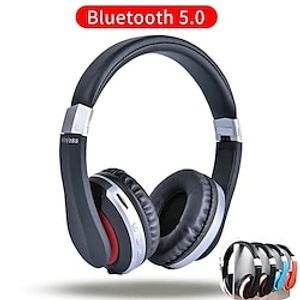 Wireless Headphones Bluetooth Headset Foldable Stereo Gaming Earphones With Microphone Support TF Card For IPad Mobile Phone Lightinthebox