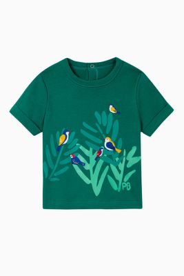 Printed T-shirt in Cotton Printed T-shirt in Cotton