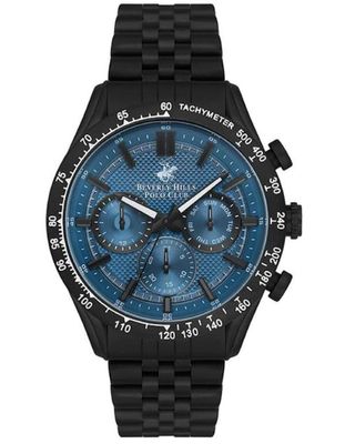 Beverly Hills Polo Club Men's Multi Function Dark Blue Dial Watch - BP3316X.690