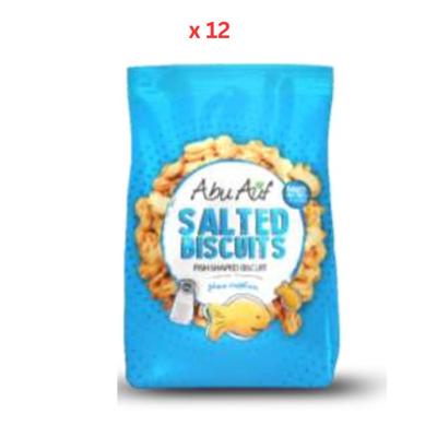 Abu Auf Salted Biscuit 12X80G