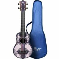 Flight TUS40MW Soprano Travel Ukulele Mandala Wood