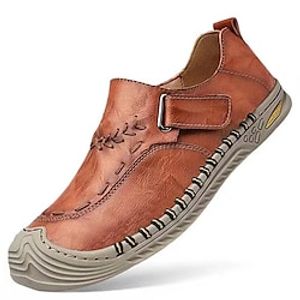 Men's Loafers  Slip-Ons Moccasin Comfort Shoes Casual Outdoor Daily Microfiber Breathable Blue Brown Spring Fall Lightinthebox