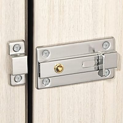 Stainless Steel Spring Door Latch,, Door Lock Latch Type Automatic Door Bolt Manual Door Tether 2 Inch 3 Inch 4 Inch Door Latch Lightinthebox