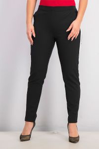 Womens Plain Pants  Black