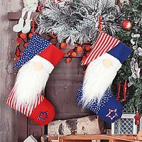 2pcs Christmas Decorations Ornaments Stockings Decorative Objects Holiday Decorations Party Garden Wedding Decoration miniinthebox - thumbnail