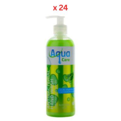 Aqua Care Antibacterial Hand Wash Aloe Vera - 240ML x 24pcs Aqua Care Antibacterial Hand Wash Aloe Vera - 240ML x 24pcs