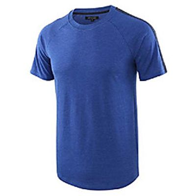 Men's Classic Vintage Retro Active Short Sleeve Crew Jersey Tee Shirt Lightinthebox