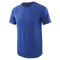 Men's Classic Vintage Retro Active Short Sleeve Crew Jersey Tee Shirt Lightinthebox - thumbnail