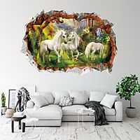 Animals Cartoon Wall Stickers Living Room Kids Room Kindergarten Removable Pre-pasted PVC Home Decoration Wall Decal 1pc miniinthebox Animals Cartoon Wall Stickers Living Room Kids Room Kindergarten Removable Pre-pasted PVC Home Decoration Wall Decal 1pc miniinthebox