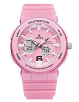 Astro Kids J8802 Movement Watch, Analog-Digital Display and Polyurethane Strap, Pink - A23819-PPPP