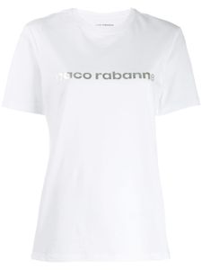 Paco Rabanne logo print T-shirt - White