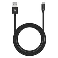 Baykron USB-A To USB Type-C Cable 1.2m Black - thumbnail