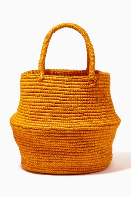 Small Bahia Basket Bag in Toquilla Straw