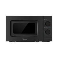 Midea 20 Liters Solo Microwave Oven with 5 Power Levels, 700W, Child-Safety-Lock, Defrost Function, 35 Minutes Timer, Fast Reheat, Push Button Door Opening, Good for Home & Office, Black small MMC21BK