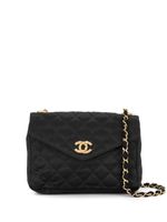 Chanel Pre-Owned '85-93s quilted chain shoulder bag - Black