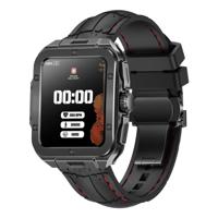 Swiss Military Alps 2 Smartwatch with Gunmetal Frame and Black Silicon Strap
