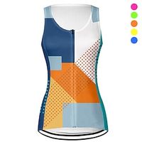 21Grams Women's Cycling Vest Cycling Jersey Sleeveless Bike Vest  Gilet Top with 3 Rear Pockets Mountain Bike MTB Road Bike Cycling Breathable Moisture Wicking Quick Dry Back Pocket Violet Red Blue Lightinthebox - thumbnail