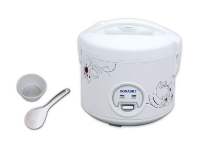 Sonashi 1 Ltr Rice Cooker With Steamer (SRC-510)