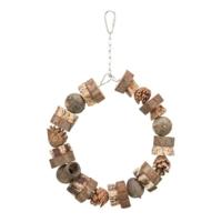 Trixie Swing Ring For Birds Brown - 18cm