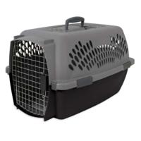 Petmate Pet Porter 23 Inch Traditional Up To 15Lbs, Gray And Black