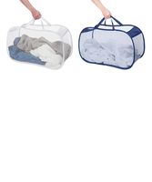 Whitmor Pop & Fold Laundry Basket