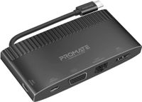 Promate USB-CHub, 6-in-1 Type-CSync/Charge Adapter with 4K HDMI, MEDIAHUB-C6