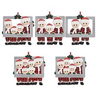 Christmas New Year Decor DIY Personalized Family Ornament Home Decoration Accesso Christmasries 2021 Tree Hanging Pendant Lightinthebox - thumbnail