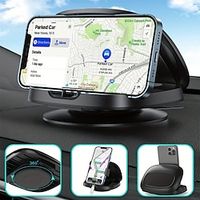 Car Mobile Phone Holder  360° Rotating Suction Cup Car Direct View Dashboard Center Console Mobile Phone Navigation Holder miniinthebox