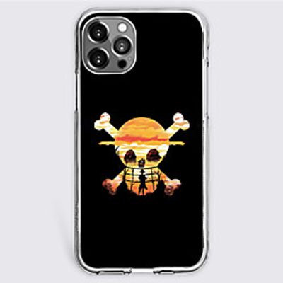 One Piece Cartoon Characters Phone Case For Apple iPhone 12 Pro Max 11 SE 2020 X XR XS Max 8 7 Unique Design Protective Case Shockproof Dustproof Back Cover TPU miniinthebox