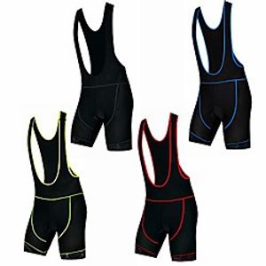 men's cycling bib shorts mtb bike shorts gel padded mtb bicycle shorts tights pants knicker cycle bottom xxxl Lightinthebox