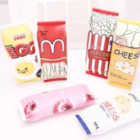 Food packaging kawaii Macaron Cookie Pencil Case