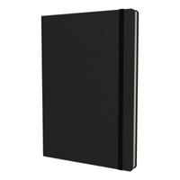 Collins A5 Legacy Plain Notebook - Black