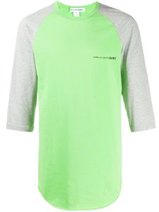 Comme Des Garçons Shirt printed logo long-sleeve T-shirt - Green