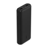 Belkin BoostCharge 3-Port Compact Power Bank 20K with PD 20W - Black - thumbnail