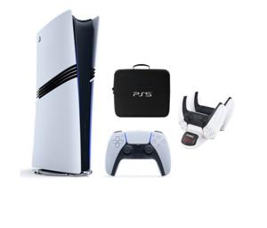 Sony PlayStation 5 Pro 2TB Digital Console (TRA) with Dock Station & Bag for PS5