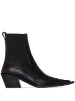 Haider Ackermann pointed 50 ankle boots - Black