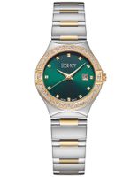 Ecstacy Women's Analog Sunray Green Dial Watch - (E6512-tbth)