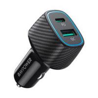 Ravpower RP-VC009-BK 60W 2 Port Car Charger, Black