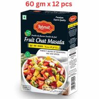 Rehmat Fruit Chat Masala, 60 Gm Pack Of 12 (UAE Delivery Only) Rehmat Fruit Chat Masala, 60 Gm Pack Of 12 (UAE Delivery Only)