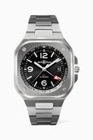 BR 05 GMT Watch in Stainless Steel BR 05 GMT Watch in Stainless Steel