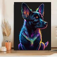 1pc Animal DIY Diamond Painting Dog Diamond Painting Handcraft Home Gift Without Framee 30x40cm12''x16'' Lightinthebox - thumbnail