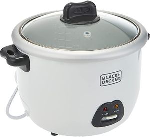 Black+Decker Rice Cooker, 1.8 liter - RC1850-B5-SP