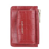 Women's Retro Wallet PU Leather Embossed Solid Color Daily Office  Career Dark Brown Green Pink Red Lightinthebox - thumbnail