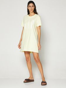 Logo Short Sleeve T-Shirt Dress